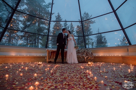 Finland Elopement Igloo Hotel by Your Adventure Wedding-28